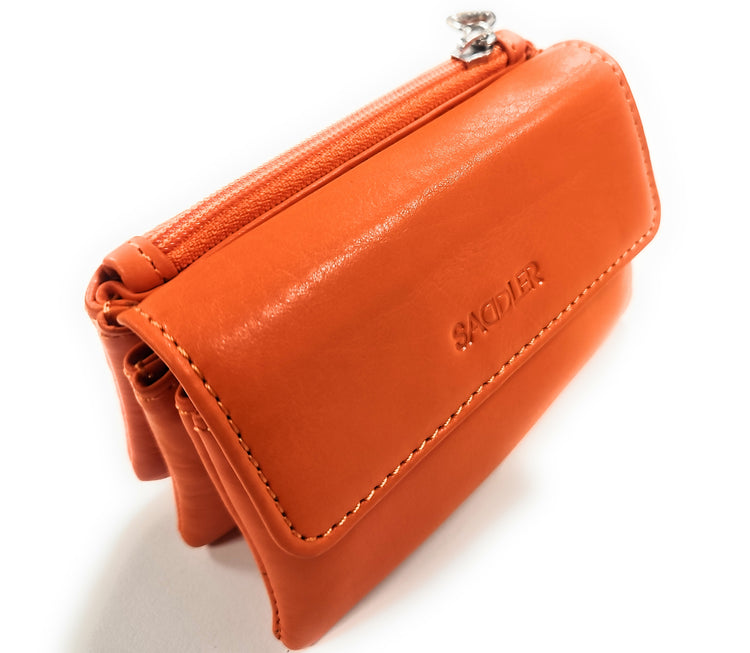 RFID Leather Coin Purses in Vibrant Colours | Saddler Accessories