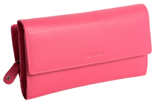 Load image into Gallery viewer, SADDLER &quot;ELLA&quot; SADDLER Women&#39;s Large Leather Credit Card Wallet | Ladies Clutch Purse | Gift Boxed SADDLER ACCESSORIES
