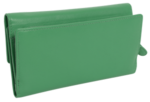 SADDLER "ELLA" SADDLER Women's Large Leather Credit Card Wallet | Ladies Clutch Purse | Gift Boxed SADDLER ACCESSORIES