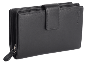 SADDLER "GEORGIE" Women's RFID Leather Bifold Purse Wallet Clutch with Zip Coin Purse | Gift Boxed SADDLER ACCESSORIES