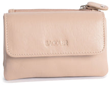 Load image into Gallery viewer, SADDLER &quot;LILY&quot; Women&#39;s Leather Flap over Coin Purse &amp; Credit Card Holder with Zip | Gift boxed SADDLER ACCESSORIES
