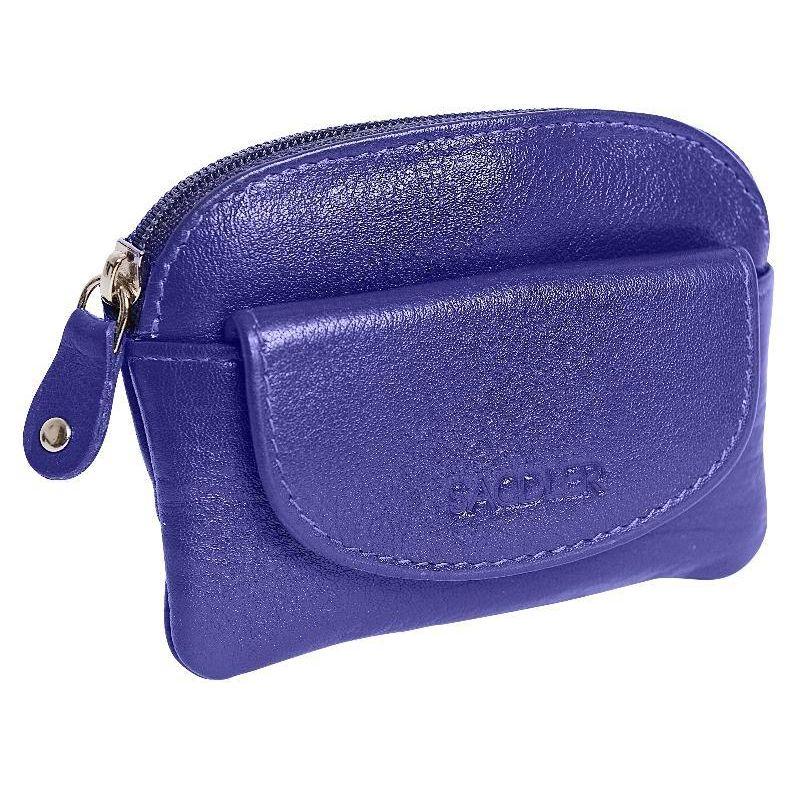 SADDLER "Molly" Ladies Luxurious Real Leather Zip Top Coin Purse with Key Ring | Gift Boxed SADDLER ACCESSORIES