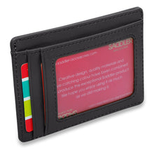 Load image into Gallery viewer, SADDLER &quot;STELLA&quot; Women&#39;s Soft Leather Credit Card ID Holder | Slim Minimalist | Designer Credit Card Wallet for Ladies | Gift Boxed SADDLER ACCESSORIES
