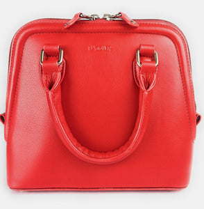 KELLY Chic Leather Handbag with Detachable Strap | Saddler Accessories