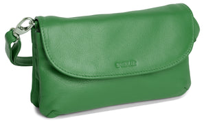 Saddler Audrey Compact Leather Crossbody Bag & Clutch - Versátil y elegante - Regalos en caja