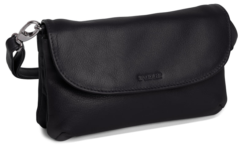 SADDLER "Audrey" Women's Real Leather Slim Cross Body Purse Clutch with Detachable Strap   | Gift Boxed SADDLER ACCESSORIES
