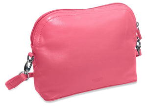 SADDLER "BROOKLYN" Women's Luxurious Soft Real Leather Zip Top Handbag | Cross Body Adjustable Strap SADDLER ACCESSORIES