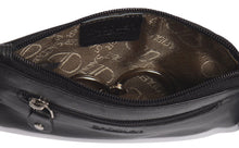 Lade das Bild in den Galerie-Viewer, SADDLER &quot;ELLIE&quot; Women&#39;s Real Leather Zip Top Coin Purse | Ladies Money Pouch | Gift Boxed SADDL-2060 SADDLER ACCESSORIES
