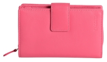Lade das Bild in den Galerie-Viewer, SADDLER &quot;GEORGIE&quot; Women&#39;s RFID Leather Bifold Purse Wallet Clutch with Zip Coin Purse | Gift Boxed SADDLER ACCESSORIES
