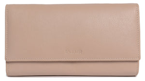 SADDLER "GRACE" Women's Real Leather RFID Multi Section Credit Card Clutch Purse Wallet | Gift Boxed SADDLER ACCESSORIES