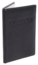 Carica l&#39;immagine nel visualizzatore di Gallery, SADDLER &quot;HARPER&quot; Women&#39;s Luxurious Leather RFID Passport Holder | Gift Boxed SADDLER ACCESSORIES
