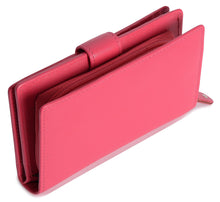 Lade das Bild in den Galerie-Viewer, SADDLER &quot;HOLLY&quot; Women&#39;s Luxurious Leather RFID Bifold Wallet Clutch with Zipper Purse | Gift Boxed SADDLER ACCESSORIES
