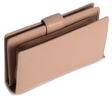 Charger l&#39;image dans la galerie, SADDLER &quot;HOLLY&quot; Women&#39;s Luxurious Leather RFID Bifold Wallet Clutch with Zipper Purse | Gift Boxed SADDLER ACCESSORIES
