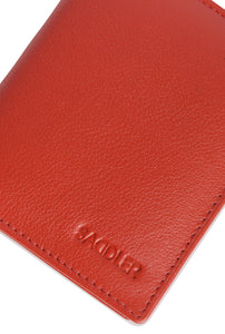 SADDLER "Lexi" Women's Luxurious Leather Bifold RFID Credit Card Holder | Slim Minimalist Wallet | Designer Credit Card Wallet for Ladies | Gift Boxed SADDLER ACCESSORIES