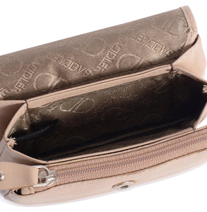 SADDLER "LILY" Women's Leather Flap over Coin Purse & Credit Card Holder with Zip | Gift boxed SADDLER ACCESSORIES
