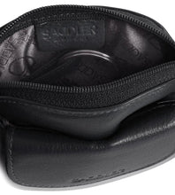 Carica l&#39;immagine nel visualizzatore di Gallery, SADDLER &quot;Molly&quot; Ladies Luxurious Real Leather Zip Top Coin Purse with Key Ring | Gift Boxed SADDLER ACCESSORIES
