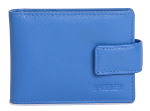 SADDLER "ROBYN" Women's Real Leather RFID Credit Card Holder with Tab - Gift Boxed SADDLER ACCESSORIES