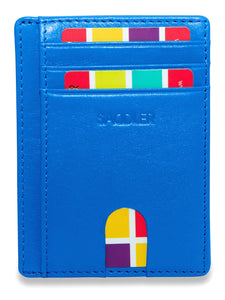 Saddler Womens Soft Leather Credit Card ID Holder | Slim Minimalist | Designer