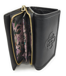 SADDLER "Ruby" Real Leather Designer RFID Ladies Wallet with Zip | Gift Boxed SADDLER ACCESSORIES