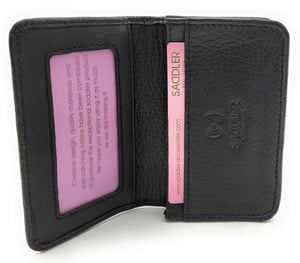 SADDLER JADE Real Leather Designer RFID Credit Card Holder | Gift Boxed