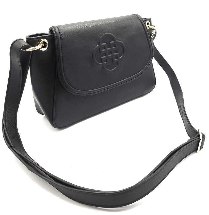 SADDLER "Emma"  Real Leather Designer Handbag with Ring Detail SADDLER ACCESSORIES
